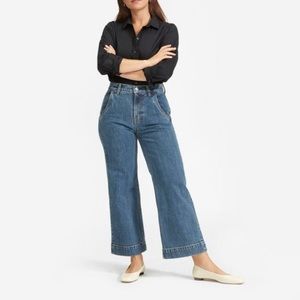Everlane wideleg jeans